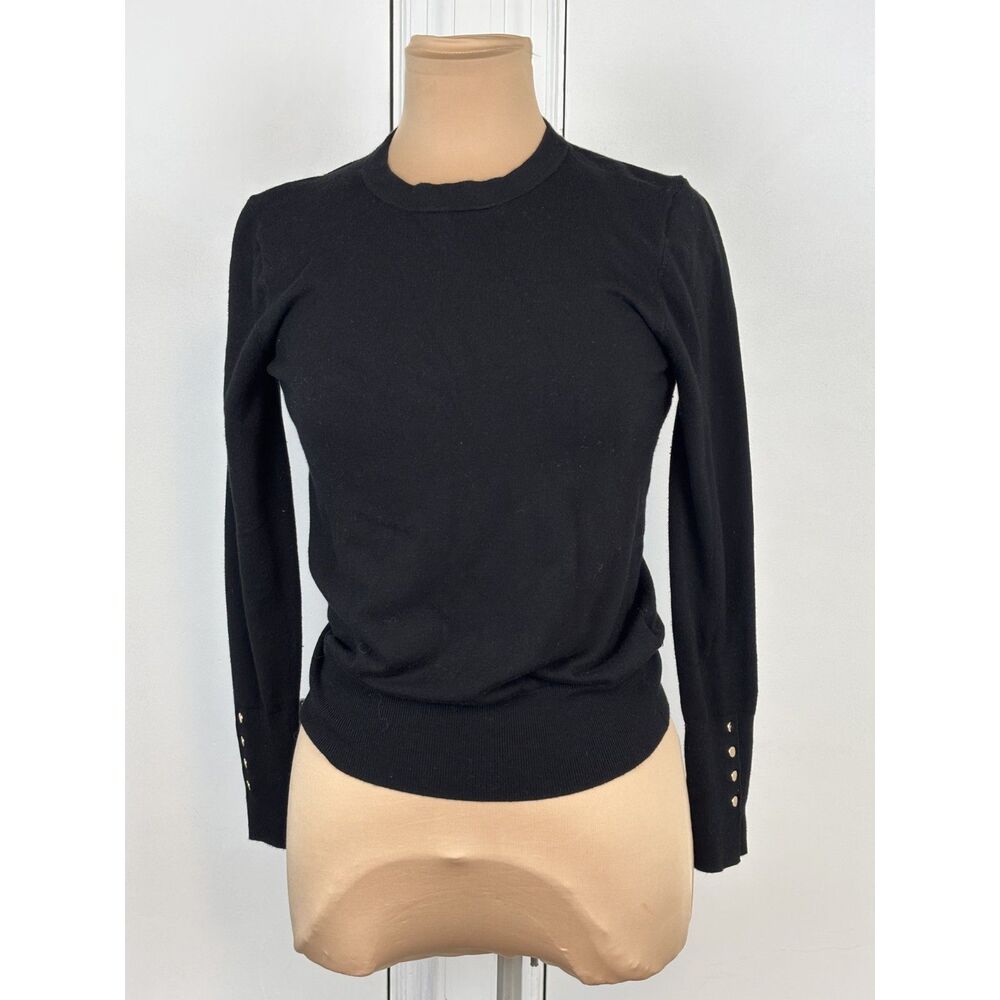 Zara womems Black long sleeve pullover sweater large